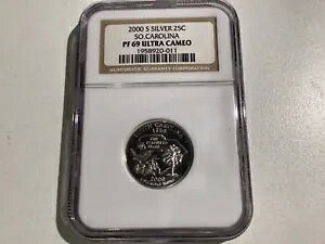 2000 S SC Vo[ 25c PF 69 EgJ TEXJCi A27.41