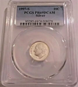 1997-S 10c Vo[ NGC PF69DCAM v[t [Yxg _C Eg JI PR 69 DC