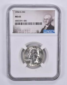 MS65 1954-S Vg NH[^[ NGC ʃx