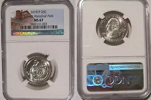 2019 P ���[�E�F�����j���� NP �N�H�[�^�[ 25c NGC MS 67