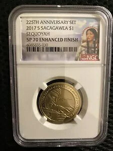 2017-S �T�J�K�E�B�A $1 �Z�N�H�[�� 225 ���N�L�O�Z�b�g NGC SP70 EF