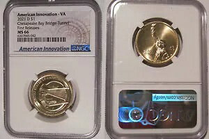 2021 D �C�m�x�[�V���� VA $1 �`�F�T�s�[�N �x�C �u���b�W �g���l�� NGC MS 66 �̍ŏ��̃����[�X