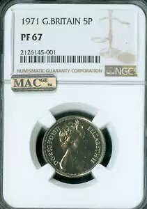 1971 CMX 5 yX NGC PF67 MAC X|bgXB