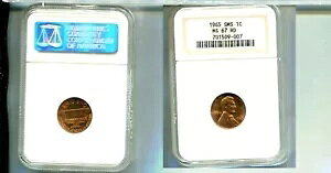 1965 SMS J[ wbh yj[ NGC MS67 bh 4632S