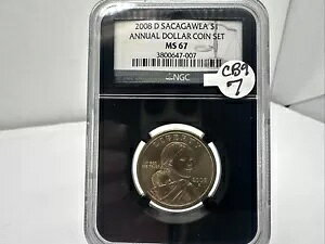 MS67 2008-D TJKEBA NԃhZbg NGC ubNRA CB9-7
