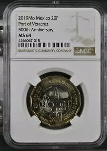 2019 Mo LVR oC^ 20 y\ NGC MS-64 xNX` 500 NLO