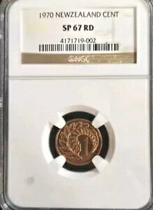 1970 j[W[h 1 Zg NGC SP67RD!!!!