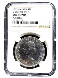 Ji_ 1953 V_[tH[h Vo[ _[ NGC UNC fBe[ |bVdグ