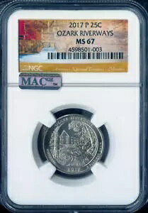 2017 �I�U�[�N�E���o�[�E�F�C�Y NGC MS67 �i��