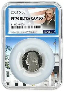 2003 S WFt@[\ jbP NGC PF70 Eg JI - zCg nEX RA