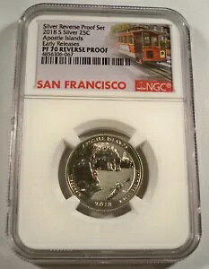2018-S 25c Vo[ NGC PF70 o[X v[t A|Xg ACY NH[^[ PR 70 DC