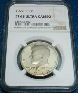 1972-S NGC PF68 �E���g�� �J���I 50C �P�l�f�B �n�[�t�_���[ #956-012