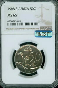 1988 AtJ 50 Zg NGC MS65 PQ MAC ō MAC X|bgX *