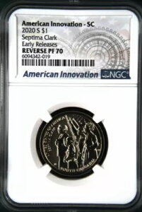 2020 S AMERICAN INNOVATION $1 �T�E�X�J�����C�i NGC PF70 UC ���������[�X