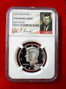 1995 S KENNEDY NGC PF69 Eg JI Vo[ n[t_[ ACe #008