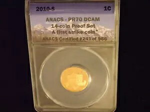 2010-S ペニー ファースト ストライク ANACS PR 70