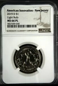 2019 D AJ Cmx[V j[W[W[ $1 h RC NGC MS 66 PL A 63:29