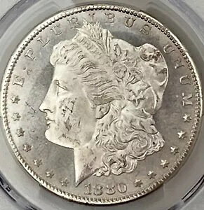 1880�N�� ���[�K�� �V���o�[ �h�� PCGS MS65 7402