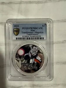 2023 $2 �j�E�G 1 �I���X �V���o�[ �J���[���g�����X�t�H�[�}�[ ���K�g���� PCGS PR 70 DCAM