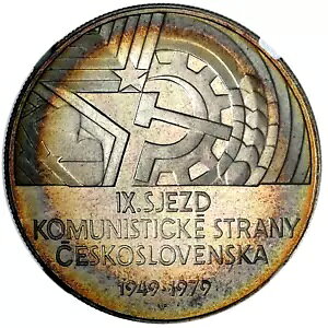 CZECHOSL0VAKIA 50 �R���� 1979 PCGS PR67 IX �c��Y�} Beaut.Toning!