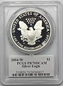 2004 W v[t Vo[ C[O PCGS PR 70 A tbO JeB