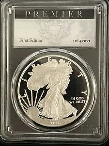 2016-W $1 �V���o�[ �C�[�O�� 30 ���N�L�O - ���^�[�h �G�b�W PCGS �v���[�t-70 DCAM