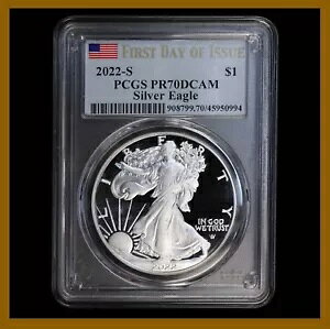AJ Vo[ C[O hA2022 (S) s FDI PCGS PR 70 v[t