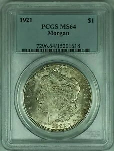 1921 N [K Vo[ _[ 1 h RC PCGS MS-64 g[ (34 wN^[)