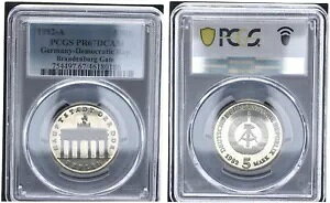 GDR 5 }[N 1982 A ufuN |bV v[g PCGS PR67DCAM 93408-