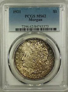 1921 [K Vo[ _[ 1 h RC PCGS MS-62 g[ (16b)