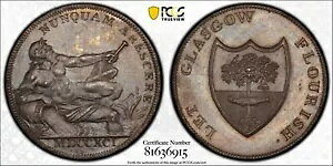 1791 �X�R�b�g�����h DH-2 ���i�[�N�V���[ 1/2 �y�j�[ PCGS MS63BN