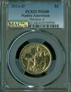 2014 D lCeBu AJ TJKEBA PCGS MS68  MAC ̖̃rWlX XgCLNB