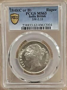 1840 B & C EAST INDIA COMPANY ���s�[ PCGS MS63
