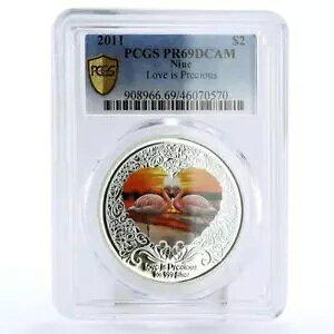 jEG 2 h Love is Precious t~S   PR69 PCGS Ag RC 2011