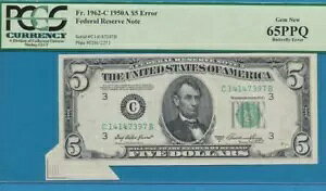 $5.00 1950-A tBftBAn PCGS WF 65PPQ o^tC tH[h G[