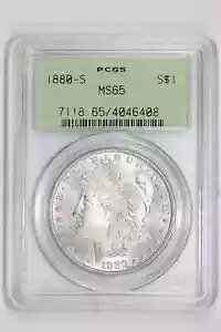1880-S ���[�K�� �h�� PCGS MS65 ���� - ���ɑf���炵��!