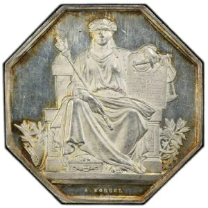 tX jG[ Clamecy ̌_ٌm1885 Vo[ WFg PCGS MS-64