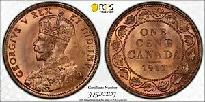 1911 Ji_ 1 Zg PCGS MS65 RB F #39520207