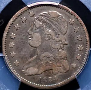 1834 LbvtoXg NH[^[ ak PCGS VF 20 fGȃIWi ~fBA O[