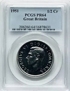 �C�M���X - 1950 �W���[�W 6 �� - �n�[�t�N���E�� - PCGS PR64 - �u�����A���g�T�[�t�F�X