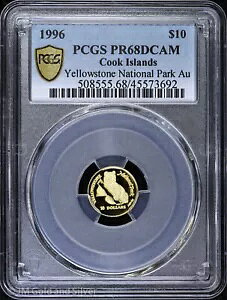 1996 $10 NbN v[t S[h CG[Xg[ PCGS PR 68 DCAM