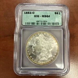 1883-O K h ICG MS 64 gi[ PCGS ܂ NGC ł͂Ȃ