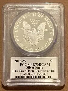 2015 W- AJ Vo[ C[O-PCGS- PR70DCAM- FDOI- Vg DC- JeB