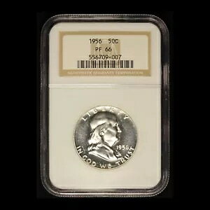 1956 50c �t�����N���� �v���[�t �n�[�t�_���[ �^�C�v II NGC PF66 - �������� �č�