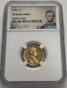 1962 P NGC PF68 RD JI bh v[t J[ A yj[ 1C 1 Zg |[g[g