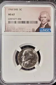 1966 SMS �W�F�t�@�[�\�� �j�b�P�� NGC MS-67 �������� 6087477-006 �{ $850P