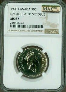 1998 Ji_ 50 Zg NGC MS67 PQ MAC X|bgX *