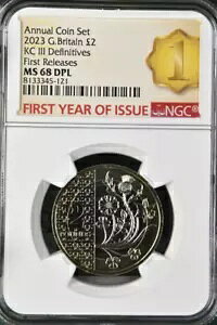 2023 ?2 National Flowers NGC MS68 DPL 2 �|���h������ BU