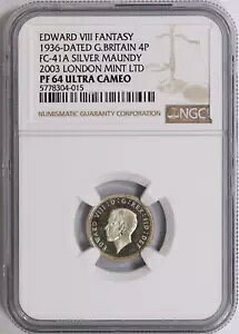 2003 NGC 4 �y���X �����h�������� �G�h���[�h 8 �� �t�@���^�W�[ (1936) �V���o�[ �}�E���f�B PF64 UC