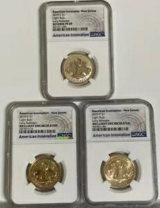 2019 P D & S AMERICAN INNOVATION $1 j[W[W[ 2 BU RC & 1 o[X PF69